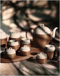 古旧陶瓷茶具